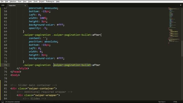 Custom Animated Slider with Mousemove Parallax using html, css, swiper js | Experiment Video смотреть онлайн