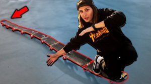 ДЛИННЫЙ СКЕЙТБОРД / СКЕЙТ ПОЕЗД - СКЕЙТ ЛИМУЗИН!