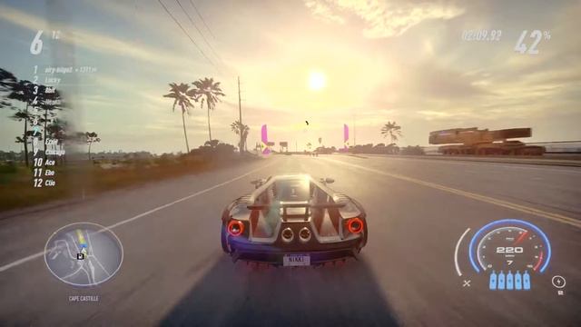 NFS Heat NFS Carbon Nikki Ford GT I gave him a 1mile headstart lol смотреть онлайн