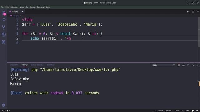 For em PHP (Estrutura de repetição) - Aula 17 смотреть онлайн