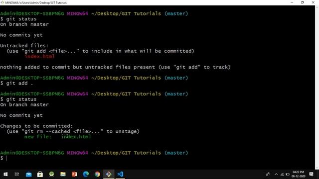 #6 Git first commit смотреть онлайн