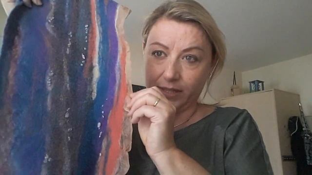 Мокрое валяние нунофелтинг Filz готовые работы эпизод 1 Октябрь 23 смотреть онлайн