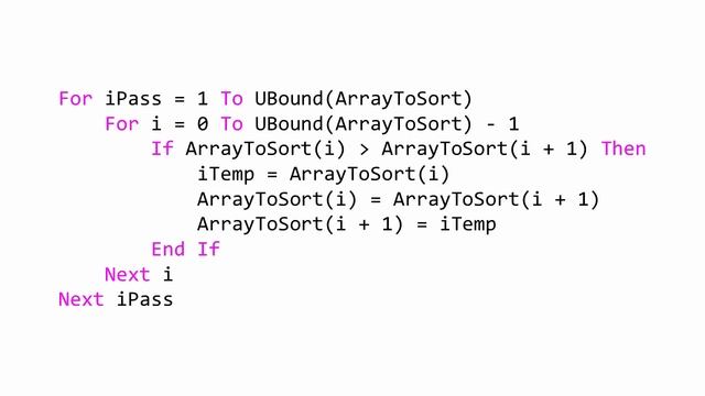Bubble Sort 2- Pseudocode and Enhancements смотреть онлайн