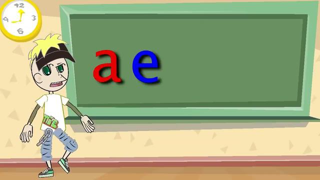 La Canción de las Vocales - A E I O U - Educación Infantil - Pre-escolar -Lunacreciente смотреть онлайн