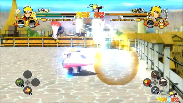 Naruto Shippuden: Ultimate Ninja Storm 3 - Road to a Ninja Naruto vs Hokage Minato смотреть онлайн