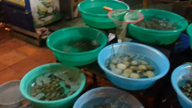 Живые морепродукты Нячанг Вьетнам