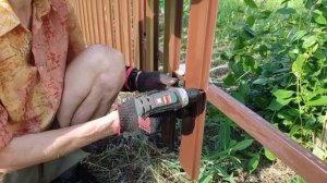 Забор из штакетника своими руками. Как прикрутить штакетник
