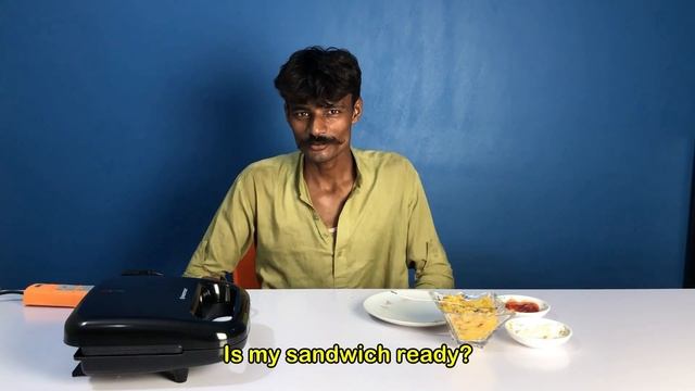 Tribal Man Try To Use Sandwich Maker For The First Time смотреть онлайн