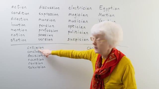 Say It Correctly In English! -TION, -SION, -CIAN, -TIAN, -CION Pronunciation