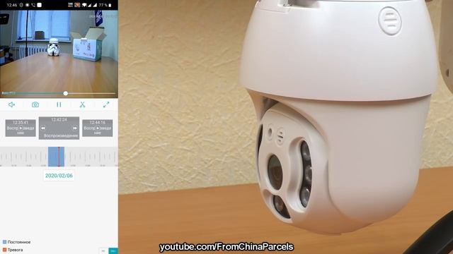 ? ЕЙ НЕ НУЖЕН ИНТЕРНЕТ! ✅ ДЕШЕВАЯ ПОВОРОТНАЯ WIFI КАМЕРА С ОПРЕДЕЛЕНИЕМ ЧЕЛОВЕКА И ОТЛИЧНОЙ СЪЕМКОЙ