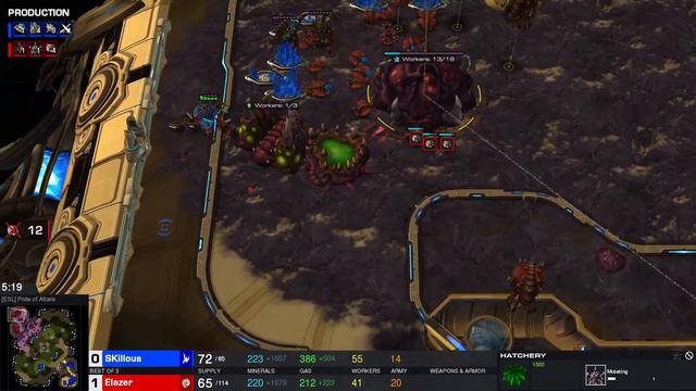 Skillous v Elazer - IEM Katowice 2022 - Starcraft 2 смотреть онлайн
