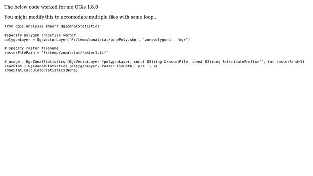 GIS: Using QGIS Zonal Stats Plugin from Python Console? (3 Solutions!!) смотреть онлайн