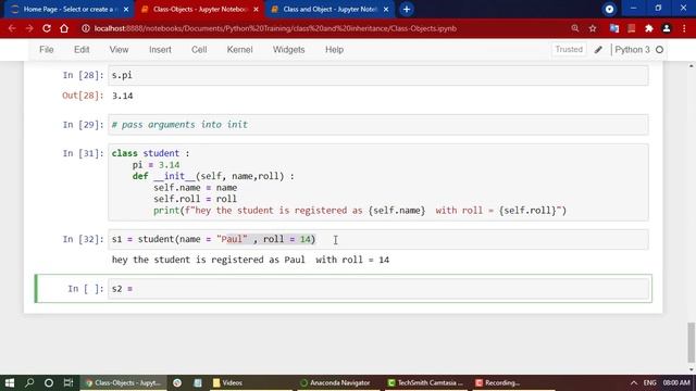 #67 - Self & Init Part 2 | Advance Python Programming | Learn free Python | What is Python Concept смотреть онлайн