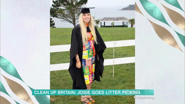 This Morning's Josie Gibson Goes Litter-Picking with Beach Guardian and Keep Britain Tidy смотреть онлайн