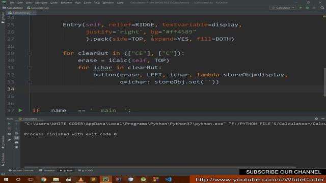 How to Create ||Calculator|| |GUI| ||For Loop|| in Python Language смотреть онлайн