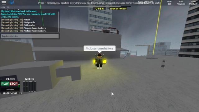 Roblox Parkour: Rain and Emotes Update Overview смотреть онлайн