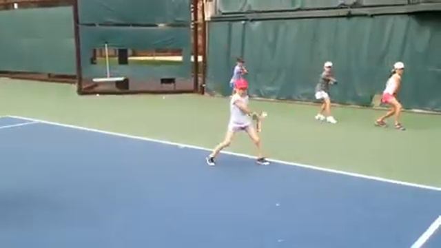 Stanford University Nike Tennis Camp, Lele Forood Sessions - Footwork смотреть онлайн