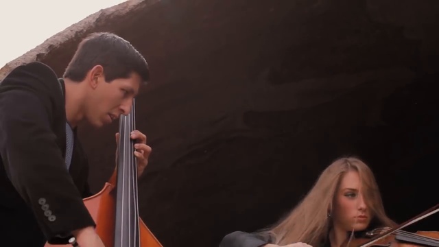 Rolling in the Deep - Adele (violin_cello_bass cover) - Simply Three смотреть онлайн