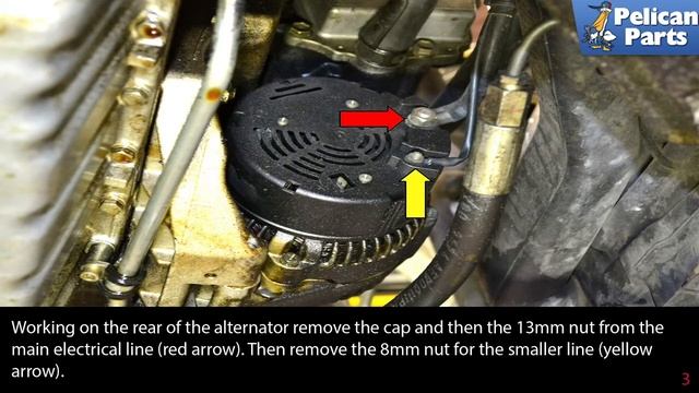 Mercedes-Benz W124 E-Class Alternator Replacement смотреть онлайн