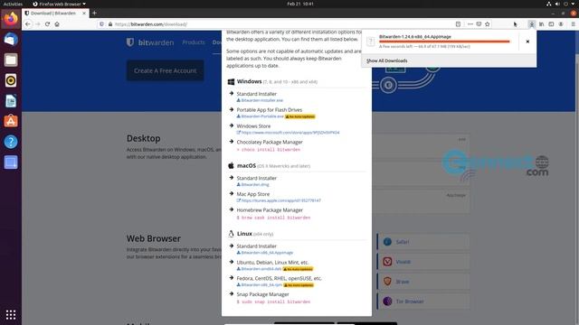How to install Bitwarden on Ubuntu Linux | Free Password Manager | Lastpass Alternative смотреть онлайн