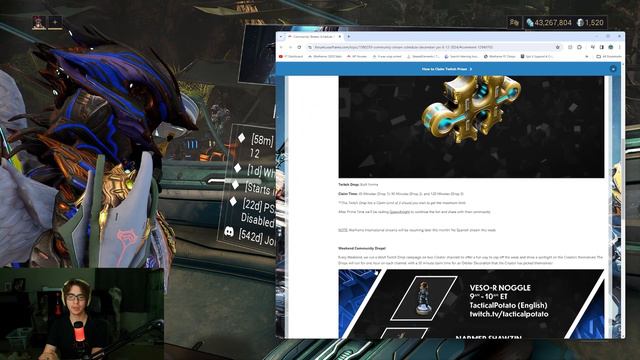 Free Warframe Forma Twitch Drops Tomorrow! Free Noggle And Shawzin Friday! смотреть онлайн