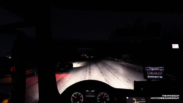 Euro Truck Simulator 2 - MAN TGX 18.510 - Mannheim to Bern смотреть онлайн