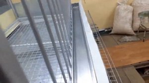 Двух ярусная клетка для кур несушек и бролеров.