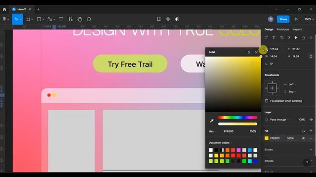 Design an Engaging Website Hero Section | Figma Tutorials смотреть онлайн