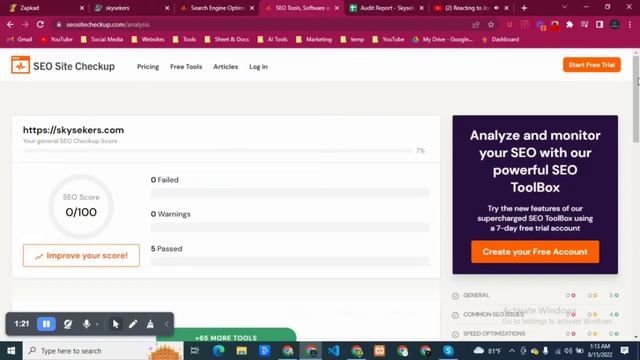 How To Check Website SEO Score? Free SEO Checker Tool