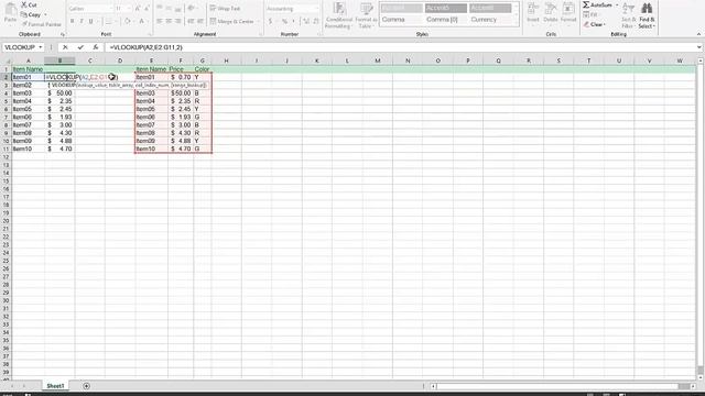 Tutorial - Excel 2013 VLOOKUP смотреть онлайн