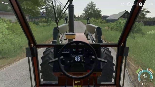 Farming Simulator 19 - ЗАГОТОВКА СЕНА и ПРОДАЖА ДОСОК - Фермер в совхозе РАССВЕТ # 26 смотреть онлайн