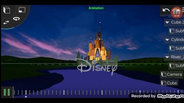 Disney logo showcase and intro
