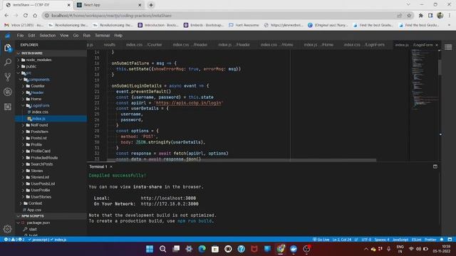INSTA SHARE (INSTAGRAM CLONE) || React Mini Project || NxtWave || CCBP 4.0 смотреть онлайн