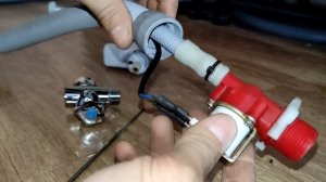 Ремонт посудомоечной машины - замена клапана подачи воды посудомоечной машины