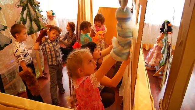 спектакль Заюшкина избушка МБДОУ №22 г Красноярск смотреть онлайн