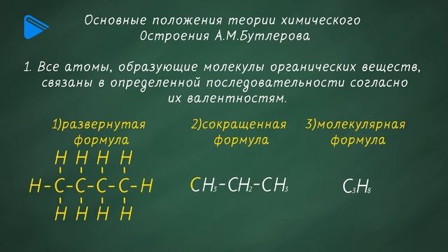 10 класс - Химия - Органическая химия - как наука смотреть онлайн
