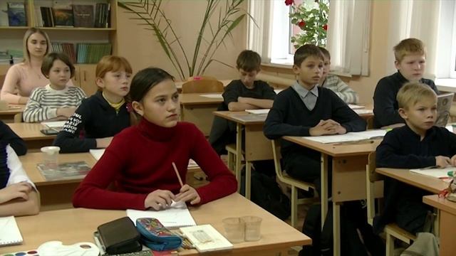 В городской школе прошла предметная неделя смотреть онлайн