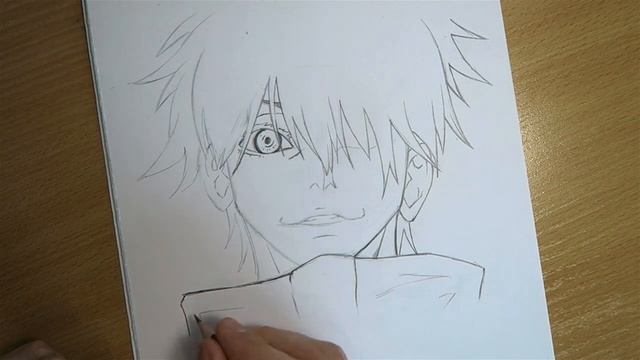 Drawing Satoru Gojo | Jujutsu Kaisen | Anime Drawing Tutorial | Step By Step смотреть онлайн