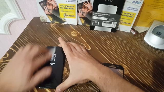 Samsung Galaxy A5(2017)клеим 3D стекло(glue safety glass on Samsung A5) смотреть онлайн