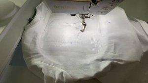 Вышивка на футболке на бытовой вышивальной машине