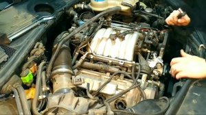 Passat B5 Замена насоса ГУР