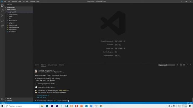 Hướng dẫn cài đặt và tạo project trong VueJS смотреть онлайн