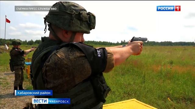 Учебно-методические сборы военной полиции проходят на полигоне под Хабаровском смотреть онлайн