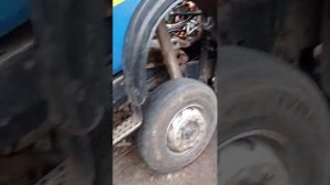 Ремонт сцепления на мазе 5516, нет сцепления все поставили новое.