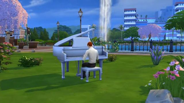The Sims 4 Traditional Piano, The Lot of Rising Sun смотреть онлайн