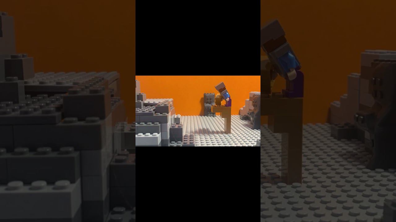 Алекс и Стив строят дом в Лего Майнкрафт Анимации! Отрывок из 4 серии смотреть онлайн