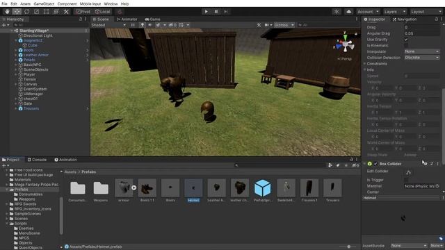Let's Make an RPG Game in Unity! - Part 21: Amour and equipping part 2(unity3d rpg tutorial) смотреть онлайн