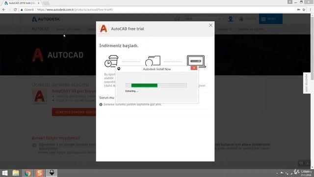 Autocad İndirme İşlemi 30 günlük смотреть онлайн