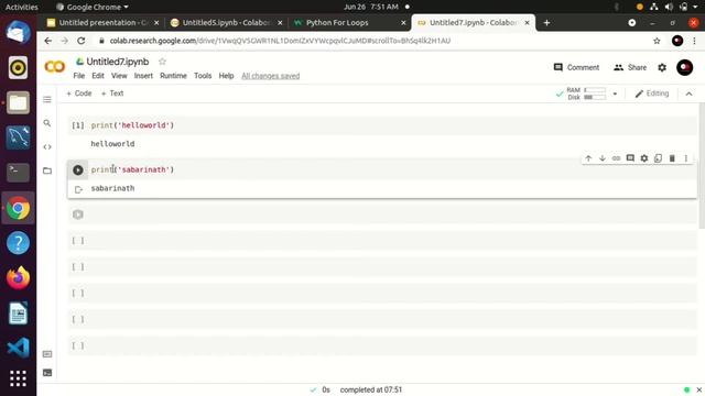 Python Tutorial part 2 | Print function() | Malayalam | Google Colab | Django | Sabarinath смотреть онлайн