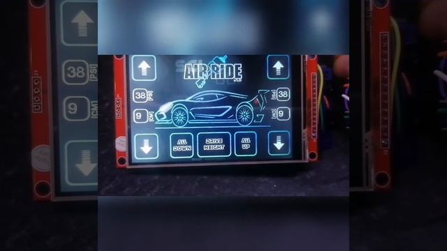 Custom DIY Air Ride Management with Esp32 / arduino + mobile app смотреть онлайн